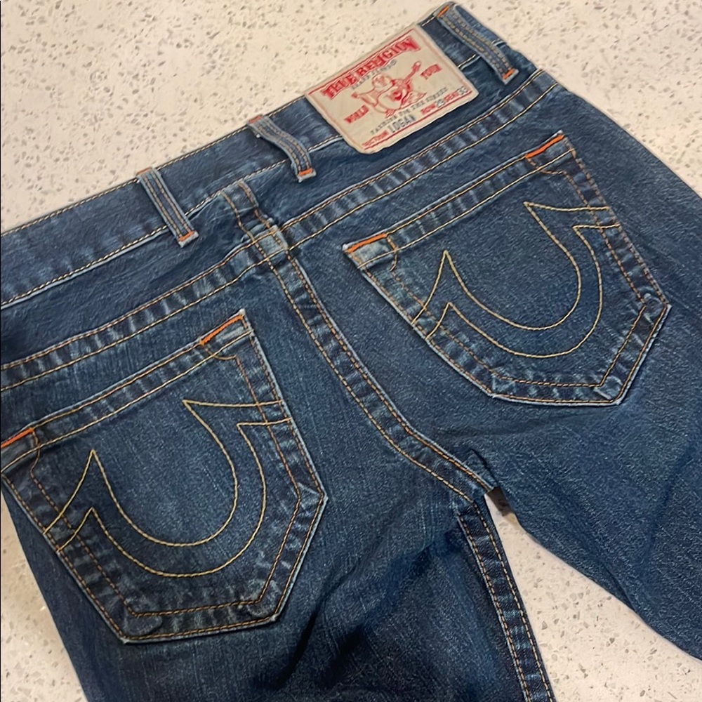 True Religion Men's Blue Jeans brand new condition worn twice